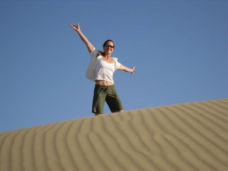 Photo from Huacachina, Peru