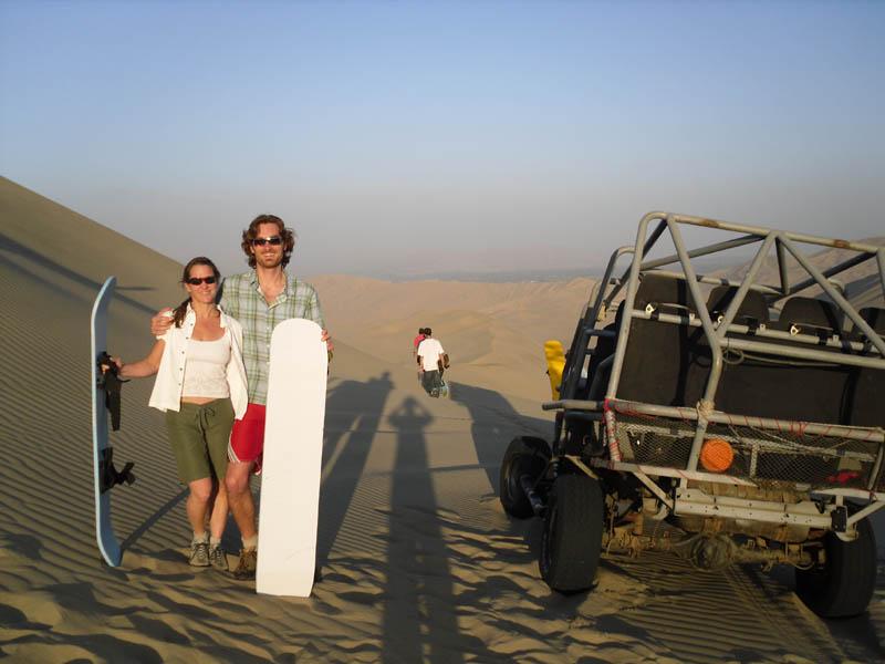 Photo from Huacachina, Peru