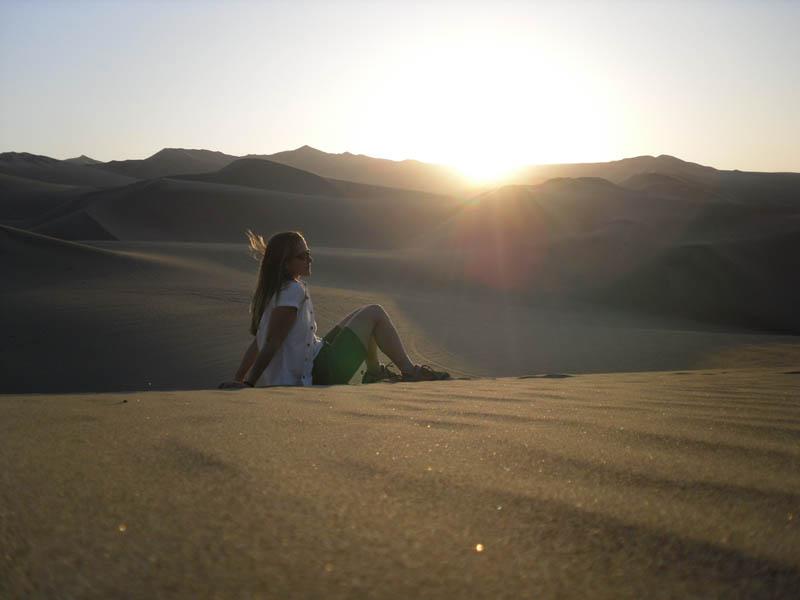 Photo from Huacachina, Peru