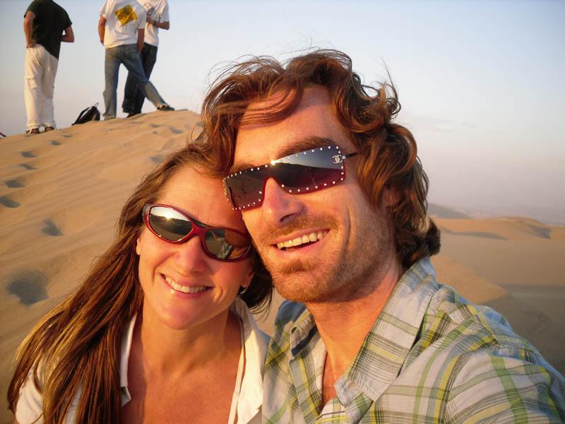 Photo from Huacachina, Peru