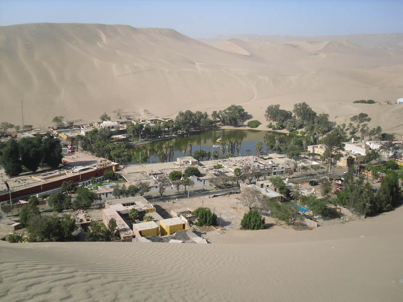 Photo from Huacachina, Peru
