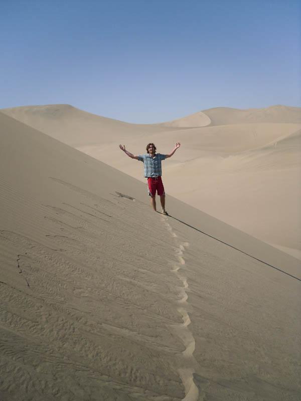 Photo from Huacachina, Peru