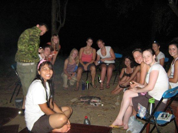 Around the campfire