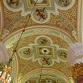 Ceiling of church of Sts Peter & Paul