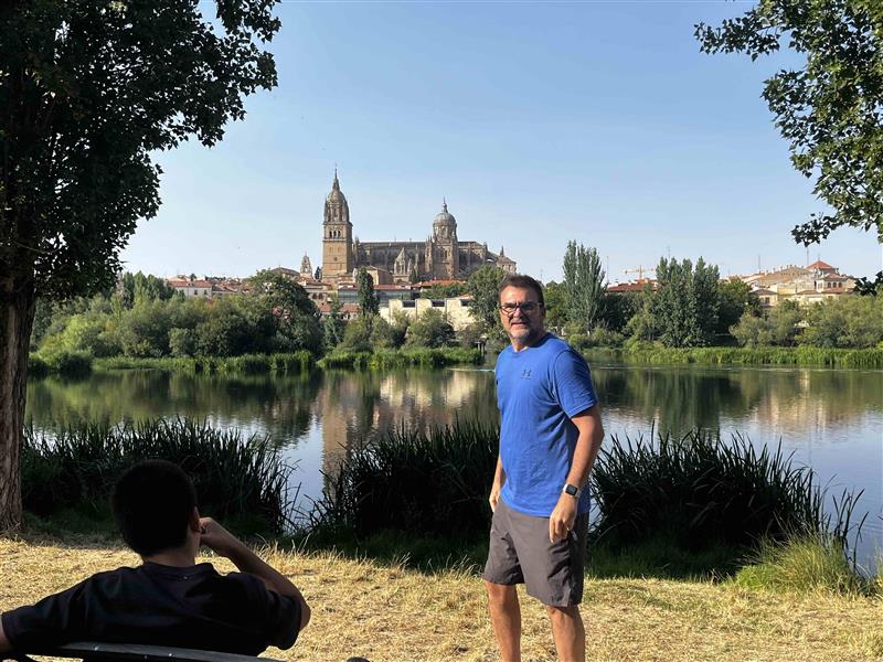 Carlos en Salamanca