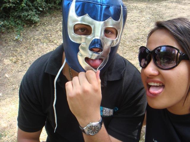 me he encontrado a un luchador!