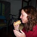 Joanne's hundredth empanada in three days