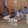 Luis, Elvis, shaman's wife, shaman, Manuel and his wife