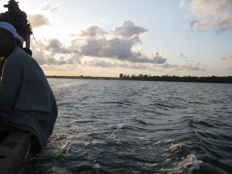 The ride over to Lamu