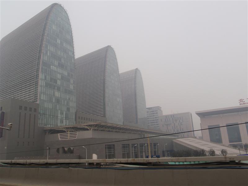 Random shot of the pollution in Beijing