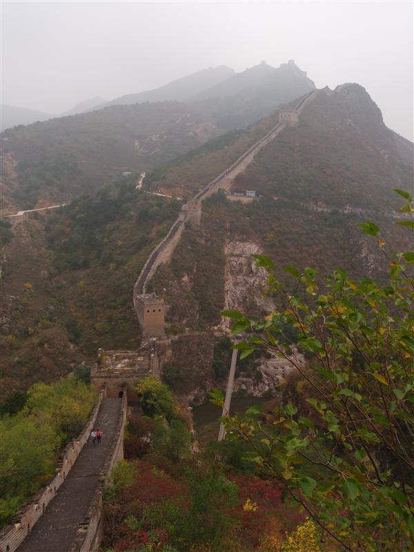 Hiking the great wall from Jinshanling
