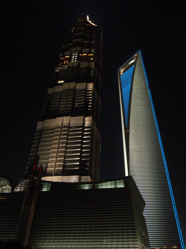 The Grand Hyatt and the Jin Mao Tower