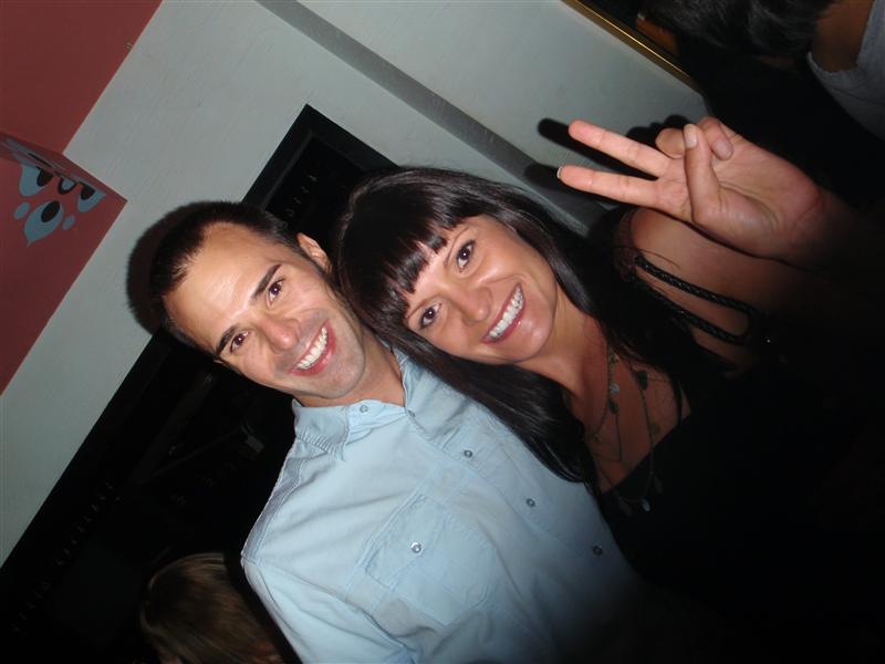 Getting ready for our big night on the town with Clement!
