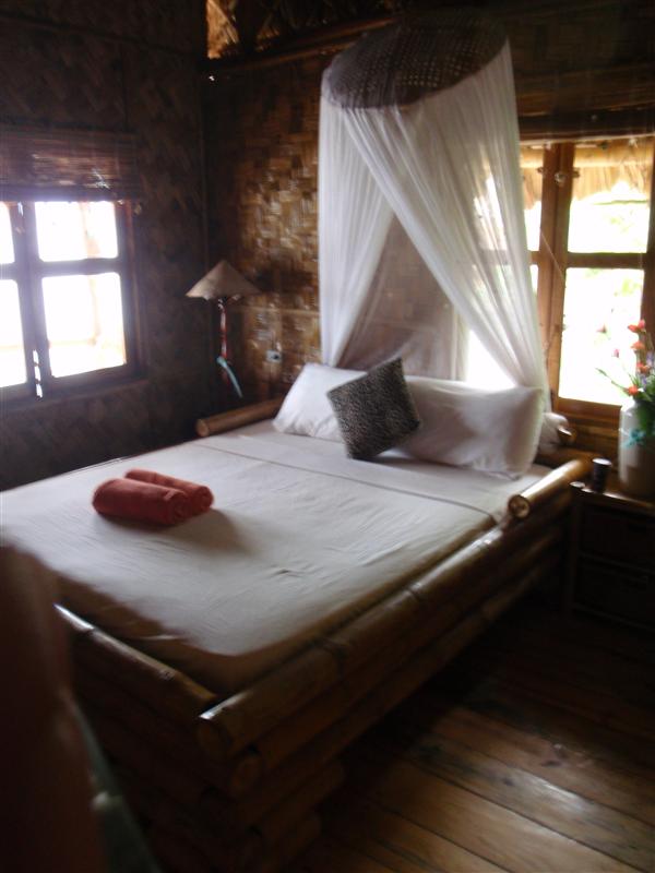 Our beach bungalo in Halong bay