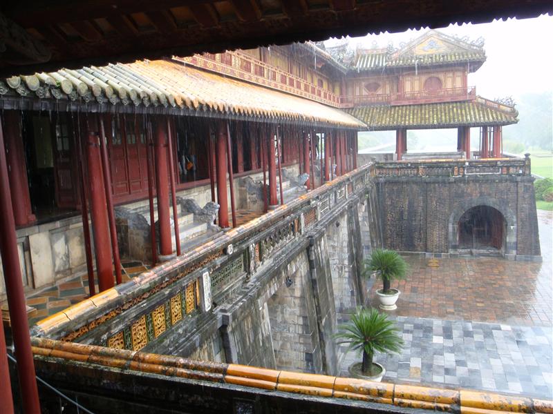 The Citadel and the rain..