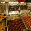 The creepy crawlers at the Wangfujing night market