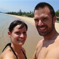 Hanging out on a random island just off of Nha Trang, Vietnam