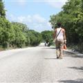 The long long hot hot road