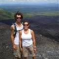 The top of Cerro Negro Volcano