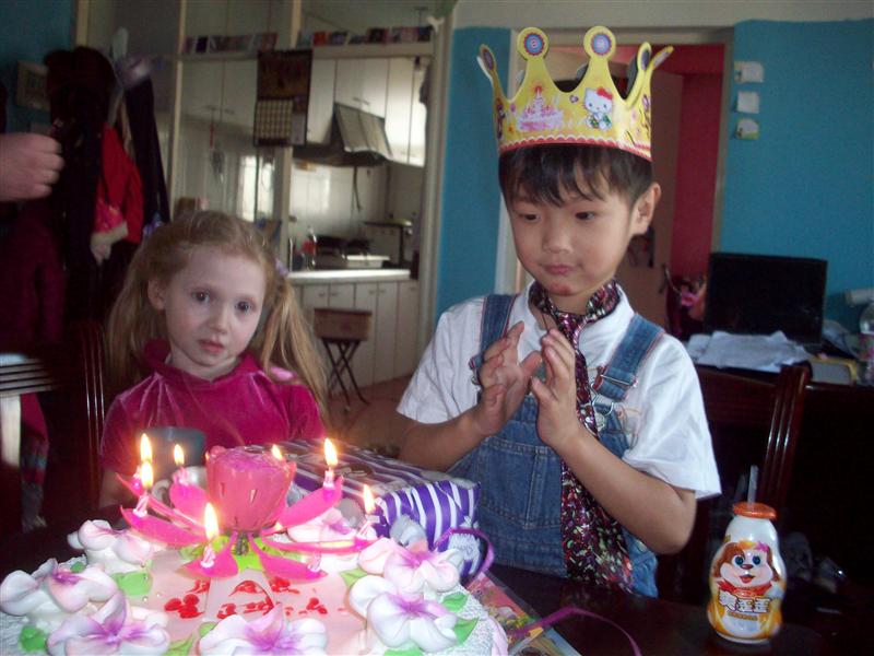 And it opens to a flower of many candles