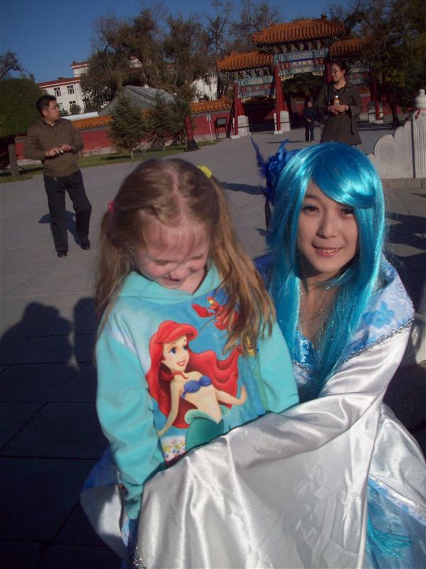 So overwhemled with the Blue princess