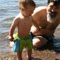 Ben Likes the Water