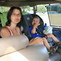 Singing in the car