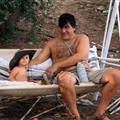 Kev and Ben on the swing