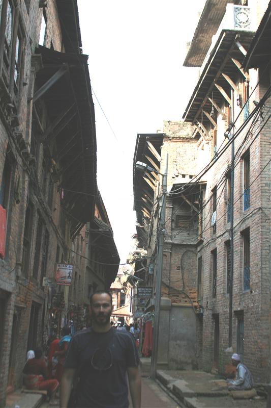 Las calles de Bhaktapur / The streets of Bhaktapur