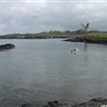 Abbie and Tam, Kapoho Tide Pools, Puna