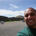 El sol a mis espaldas...