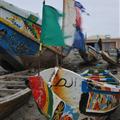 Colorful boats