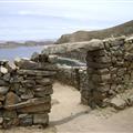 Entrance to labyrinth at Isla del Sol